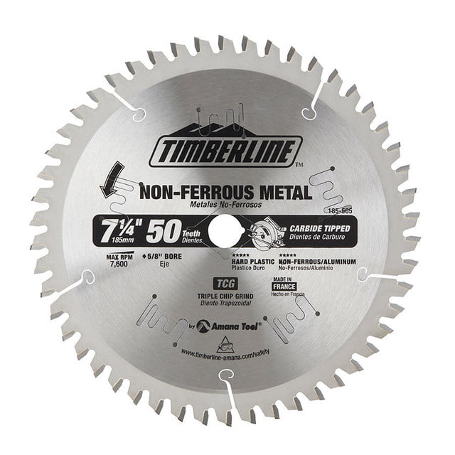 DISCO ALUM, MELAM, MDF, PLAST 50 DTS 7 1/4" 185-505 TIMBERLINE