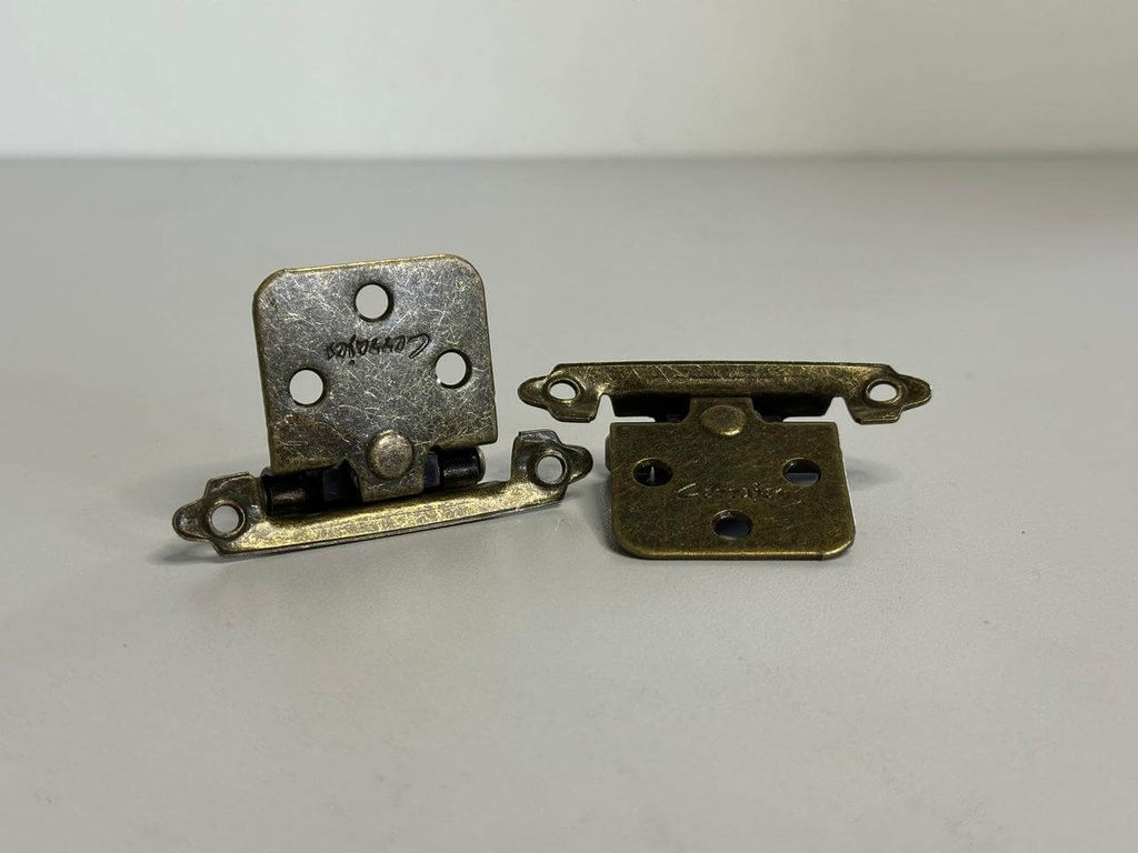 BISAGRA PARA GABINETE C/TRABADOR BRONCE 503-A DIMACSA
