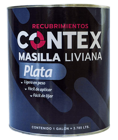 MASILLA PLASTICA 1/4" CONTEX