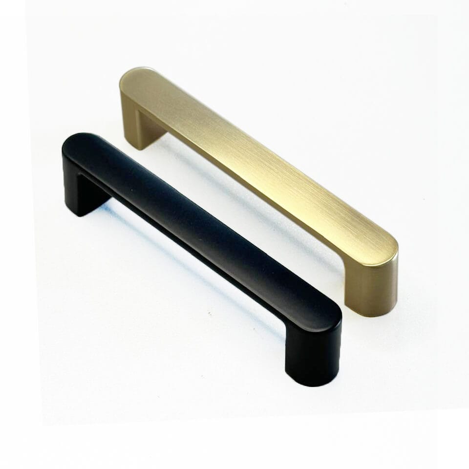 HALADOR METÁLICO PALETA 115 MM SATIN GOLD SM