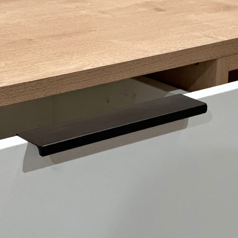 HALADOR METÁLICO DE SOBREPONER (ST-8332) 300 MM MATT BLACK SM