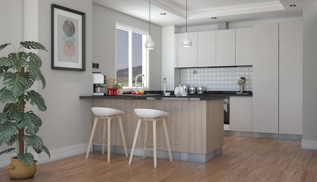 MELAMINA ROBLE PROVENZAL 5/8" 6'X8' VESTO