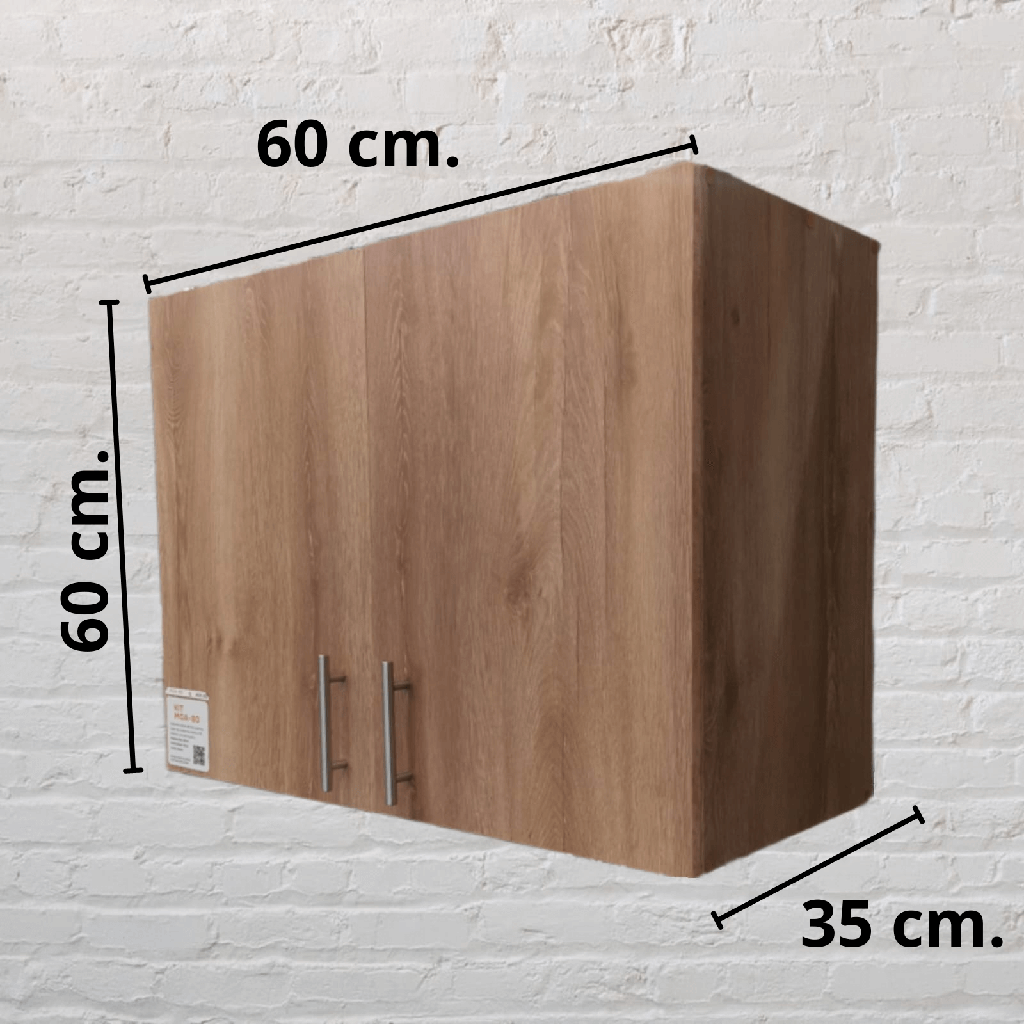DIY GABINETE AEREO MOA 60 CONCRETO DECOR