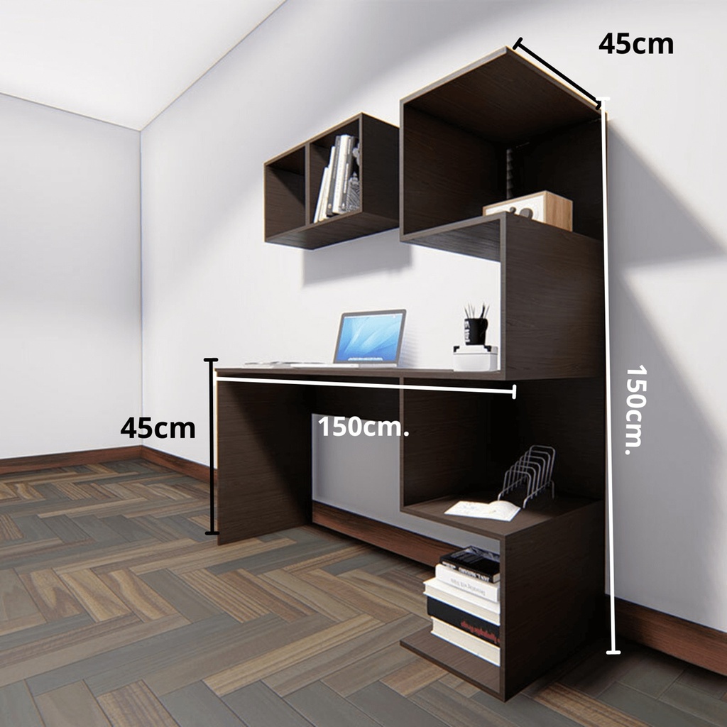 DIY ESCRITORIO HOGAR ASERRADO NORDICO