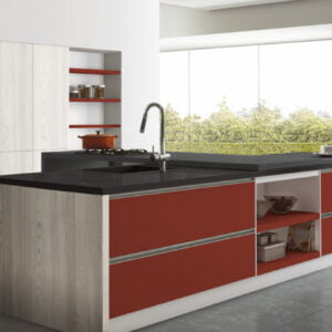 MELAMINA ROJA 5/8" 6'X8' VESTO