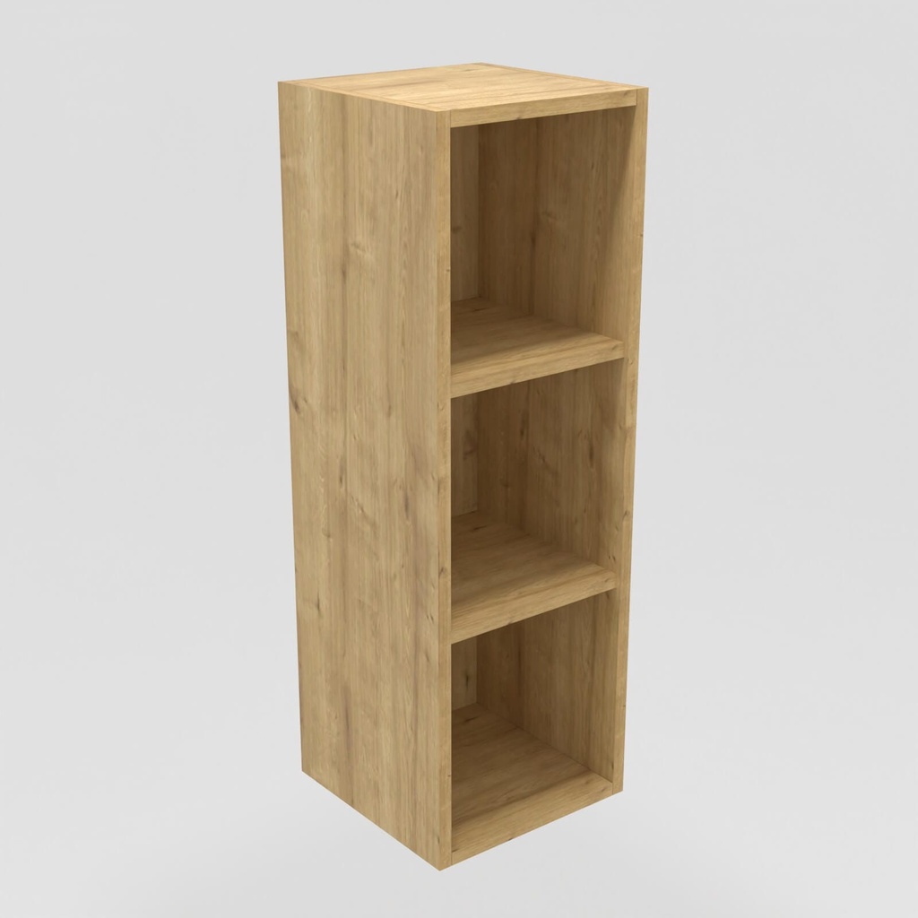 Modulo LDT 25x75x25 + 2 entrepaños roble rustico