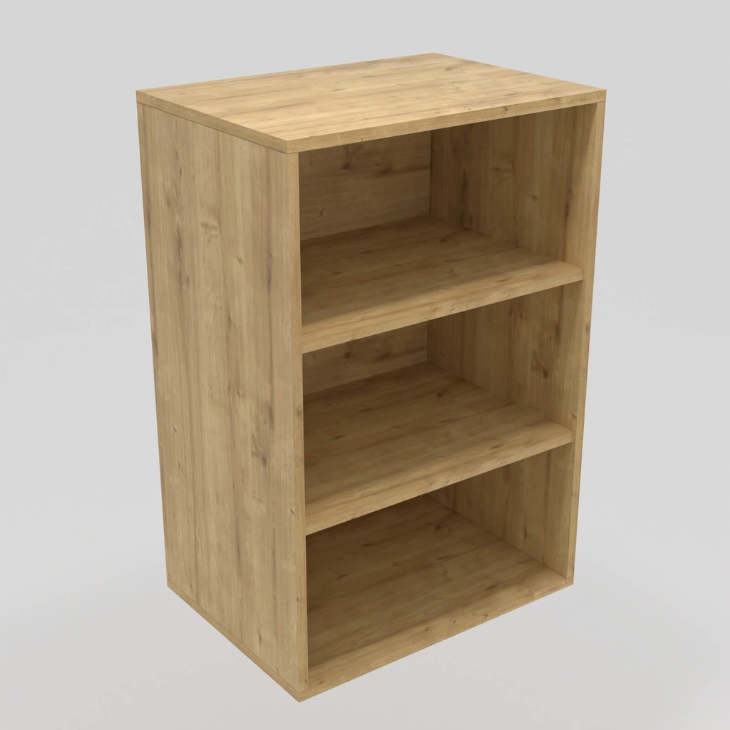 Modulo LDT 50x75x36 + 2 entrepaños roble rustico