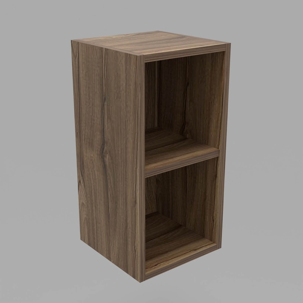 Modulo LDT 25x50x25 + entrepaño nogal terracota