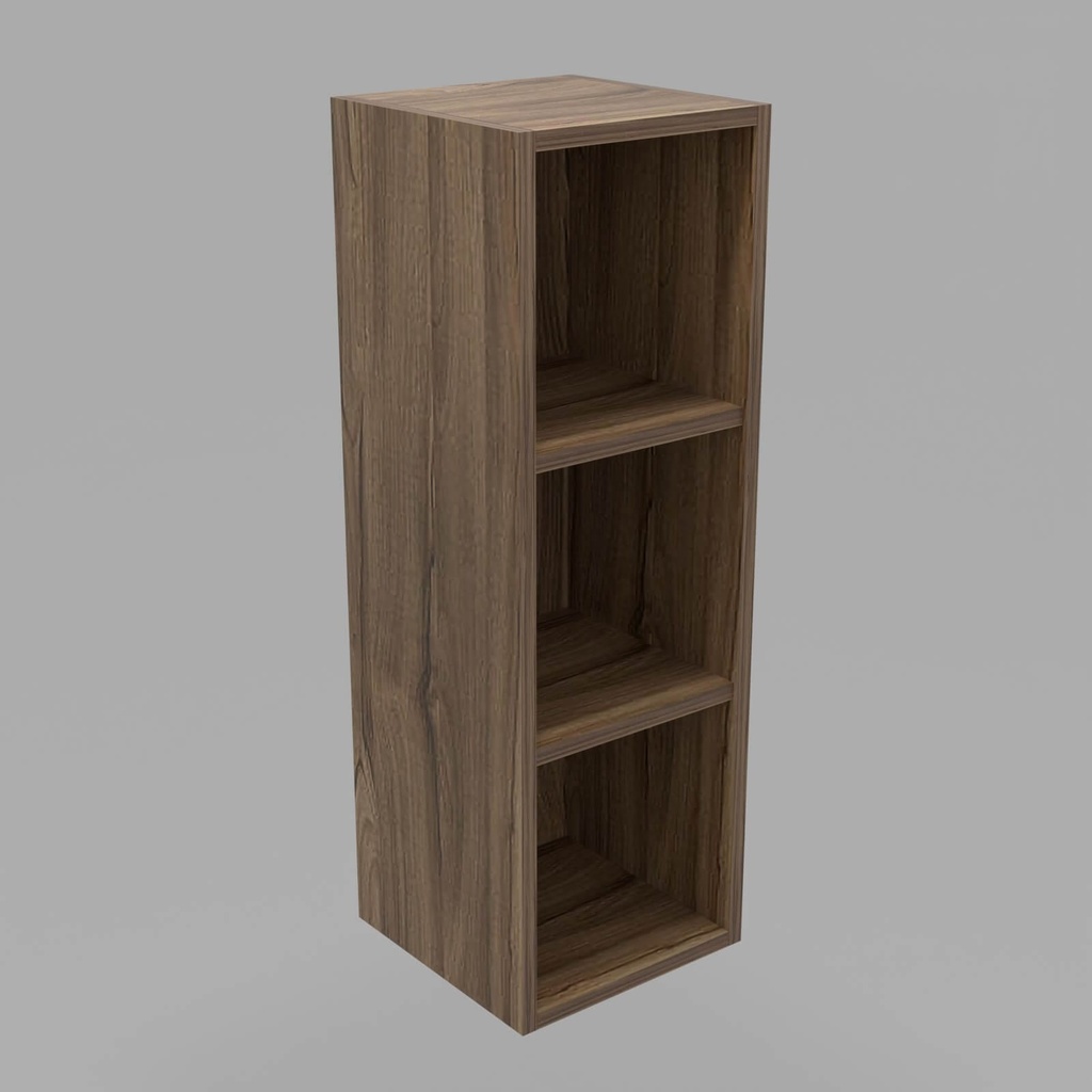 Modulo LDT 25x75x25 + 2 entrepaños nogal terracota