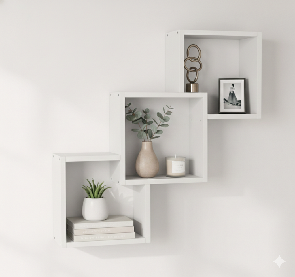 REPISA 3 CUADROS BLANCO