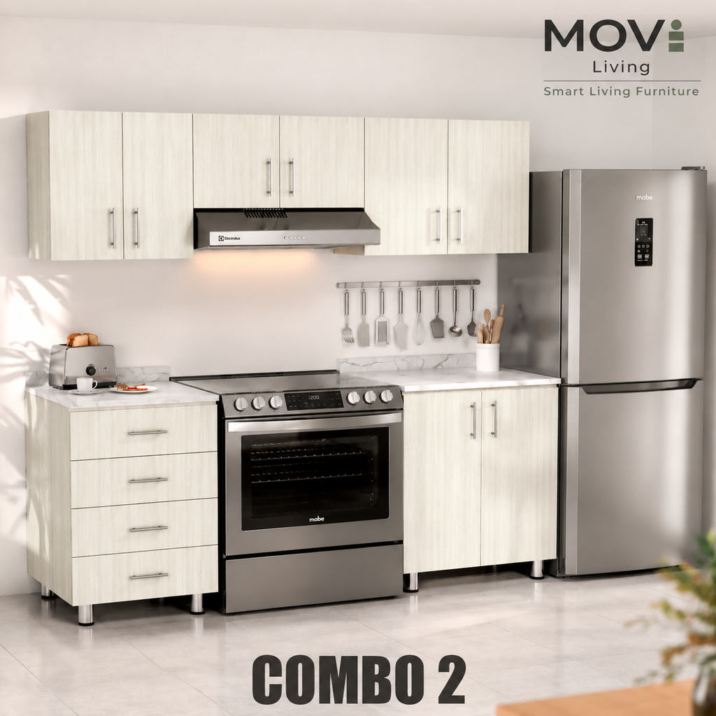COMBO COCINA 2 5PZS TEKA ÁRTICO + TOP MARMARA