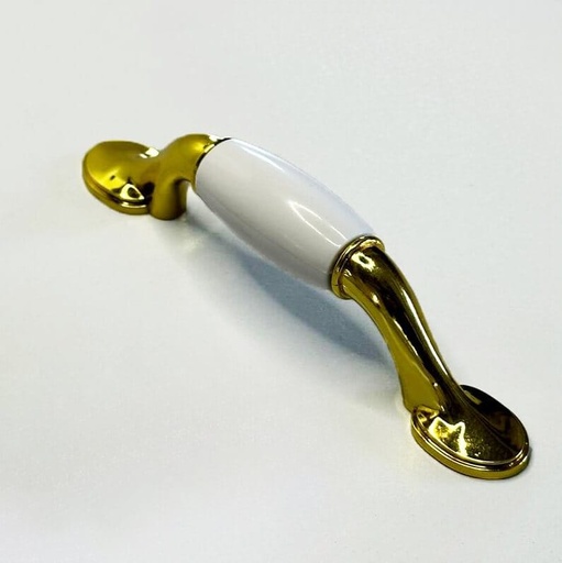 [F5-000073] HALADOR DORADO Y BLANCO TIR213 WH SU DIMACSA