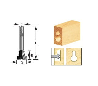 [F11-010048] BIT P/RAUTER 140-10 TIMBERLINE