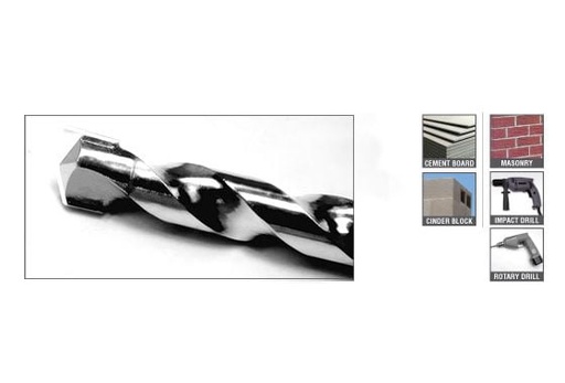 [F11-060300] BROCA CONCRETO 1/2"X6" 610-622 TIMBERLINE