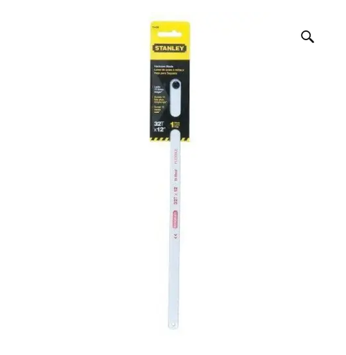 [F11-550100] SIERRA BI-MATERIAL PARA ARCO 18 DPI X 12 STANLEY