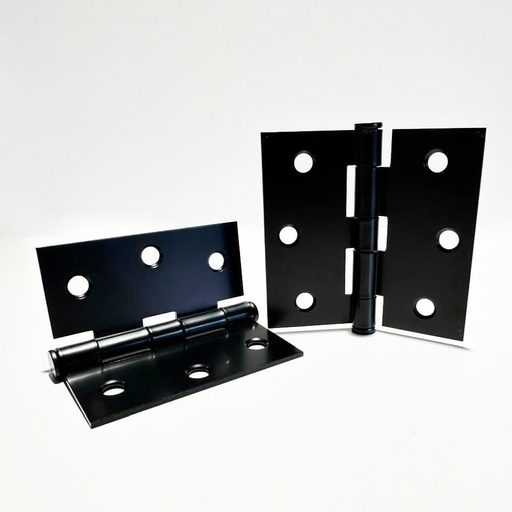 [F2-1303] BISAGRA NEGRO SATIN (PAR) 3" X 3" DIMACSA