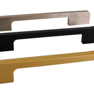 [F5-150032] HALADOR METÁLICO BARRA C (ST-8332) 148 MM MATT BLACK SM