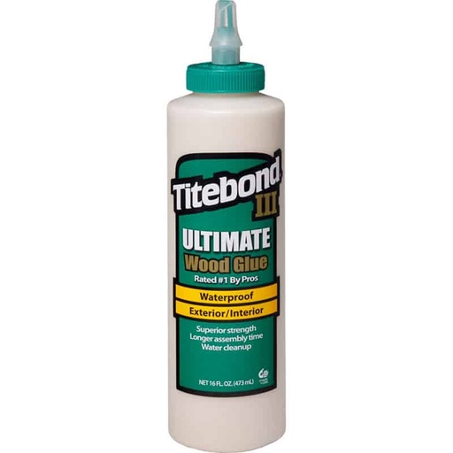 [F6-040029] ADHESIVO TITEBOND III ULTIMATE 16 ONZ