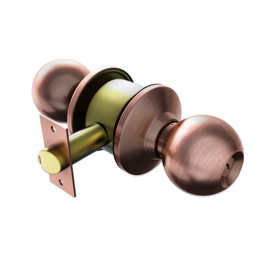 [F7-000111] CHAPA BOLA DORMITORIO COBRE TRITON