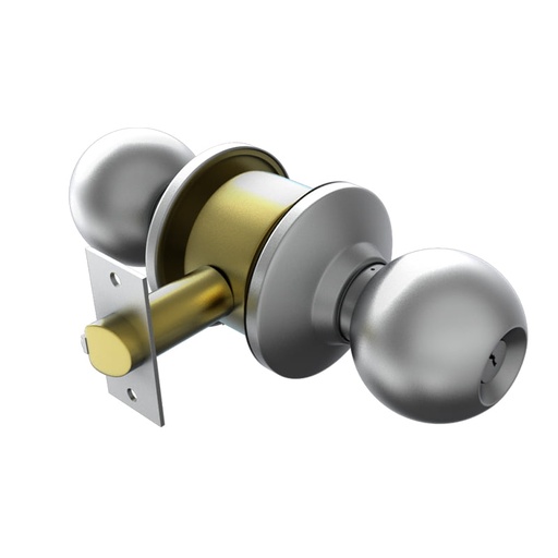 [F7-000101] CHAPA BOLA DORMITORIO CROMO TRITON