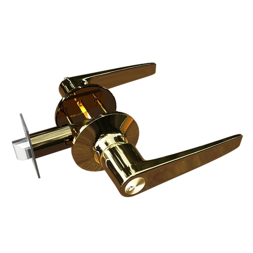 [F7-060909] CHAPA MANIJA RECTA DORMITORIO DORADO ANTIGUO TRITON