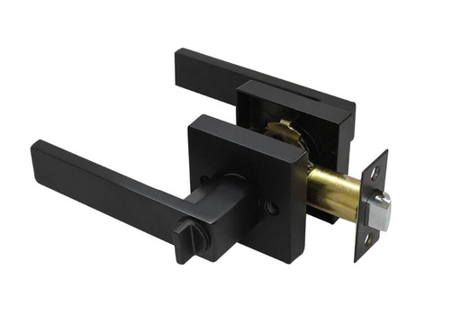 [F7-190009] CHAPA MANIJA DORMITORIO NEGRO SATINADO