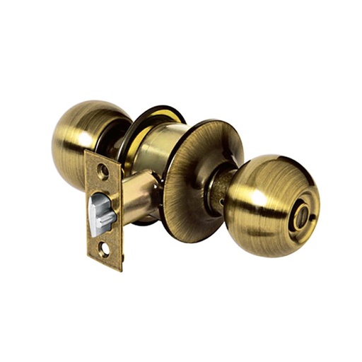 [F7-060511] CHAPA BOLA BAÑO DORADO ANTIGUO TRITON