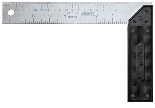 [F9-140101] ESCUADRA PLASTICO 10" 46-039 STANLEY