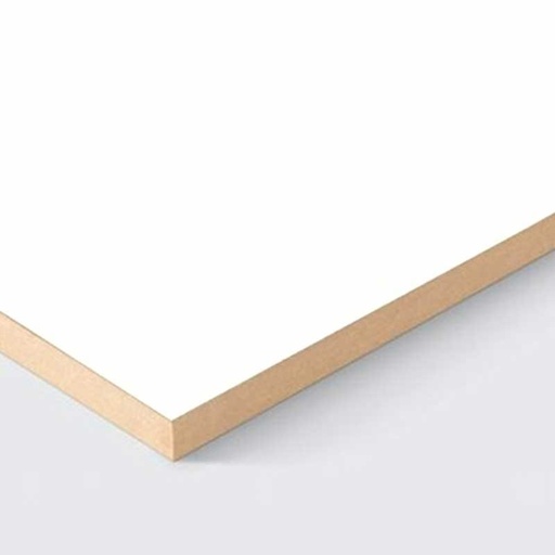 [T4-0126] MDF 1C BLANCA 3/4" 4'X8' SM