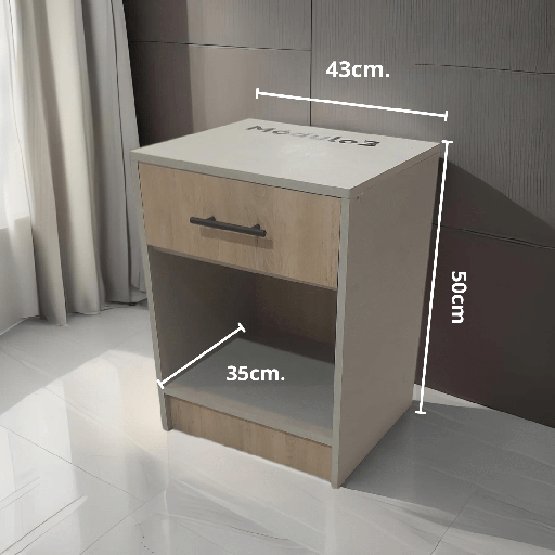 [CC-2006151] MESA DE NOCHE OLMO PARDO