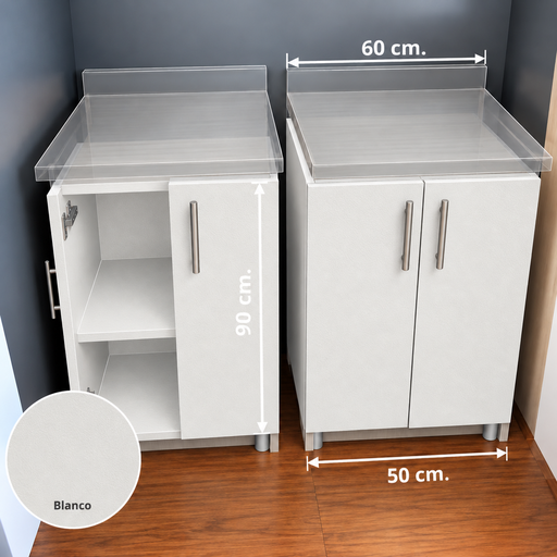 [CC-2006679] DIY CAJON GABINETE BASE MOBA P 50 BLANCO