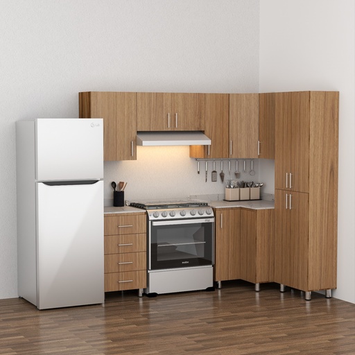 [CC-2007416] DIY COMBO DE COCINA 3 CAJONES ROBLE PROVENZAL