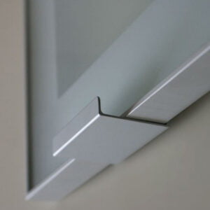 [F5-000011] HALADOR  SOBREPUESTO ALUMINIO SATINADO SM