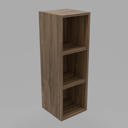 [CCMO-32] Modulo LDT 25x75x25 + 2 entrepaños nogal terracota